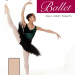 Ladies Full Foot Dance Tights  Sml - Lge   Tan